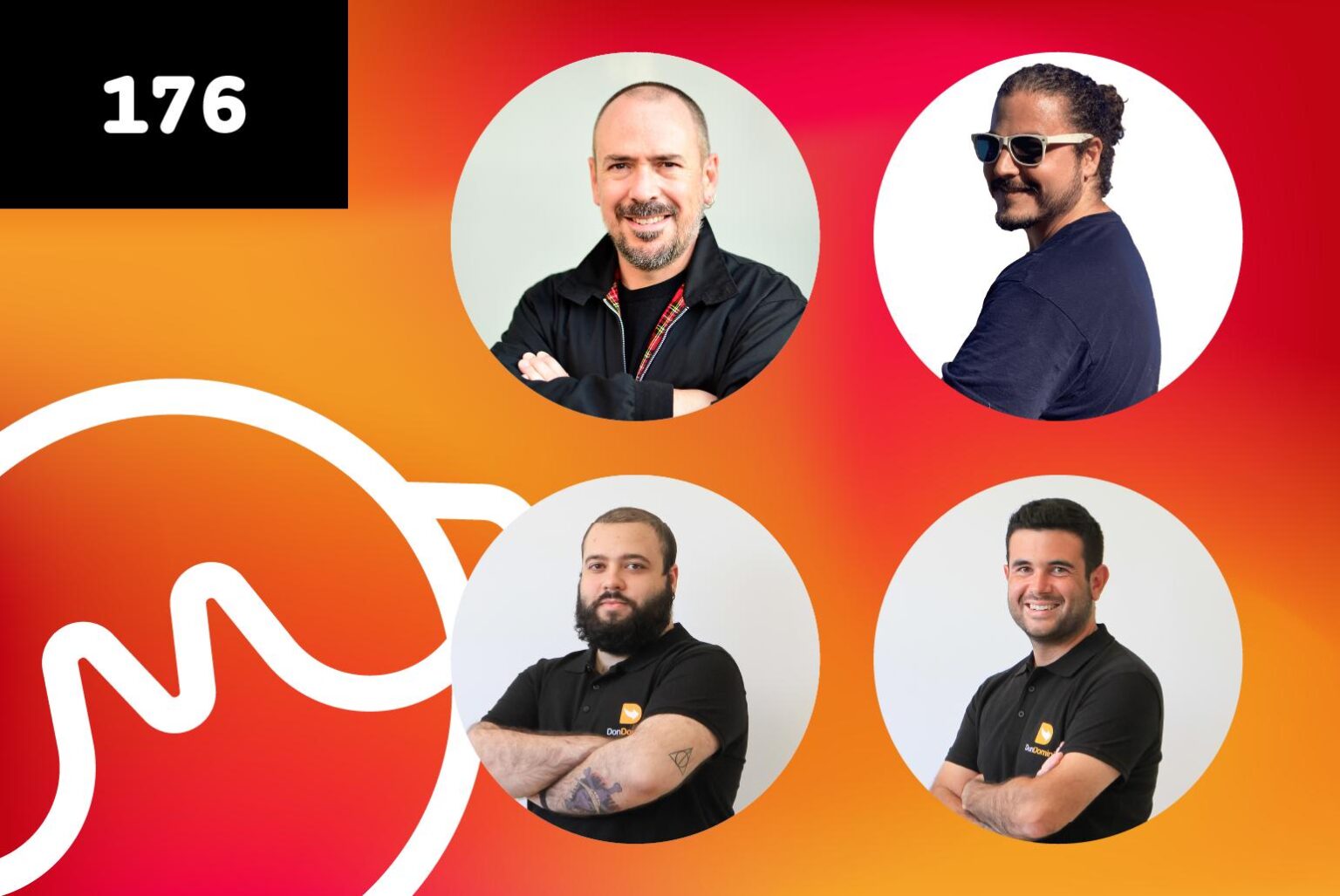 Portada episodio 176 del podcast Planeta M con Pablo Moratinos, Nahuel Cassino, Xisco López y Xisco Acuñas