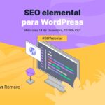 DDWebinar SEO elemental para WordPress con Dean Romero